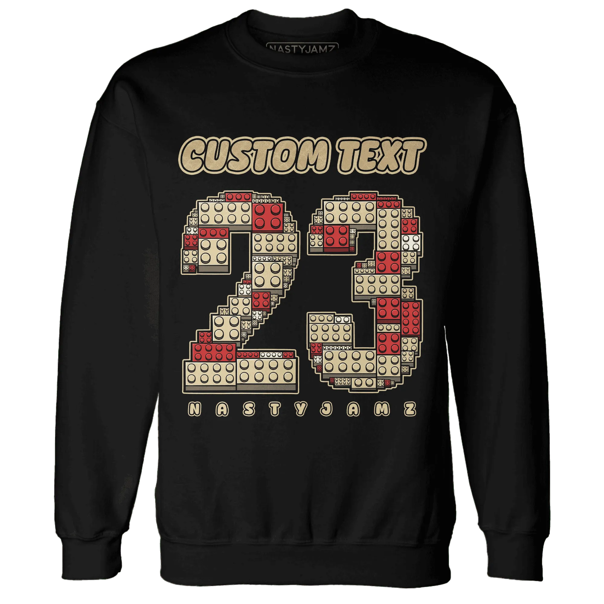 Dunk-Strawberry-Waffle-NastyJamz-Sweatshirt-Match-Number-23-Lego