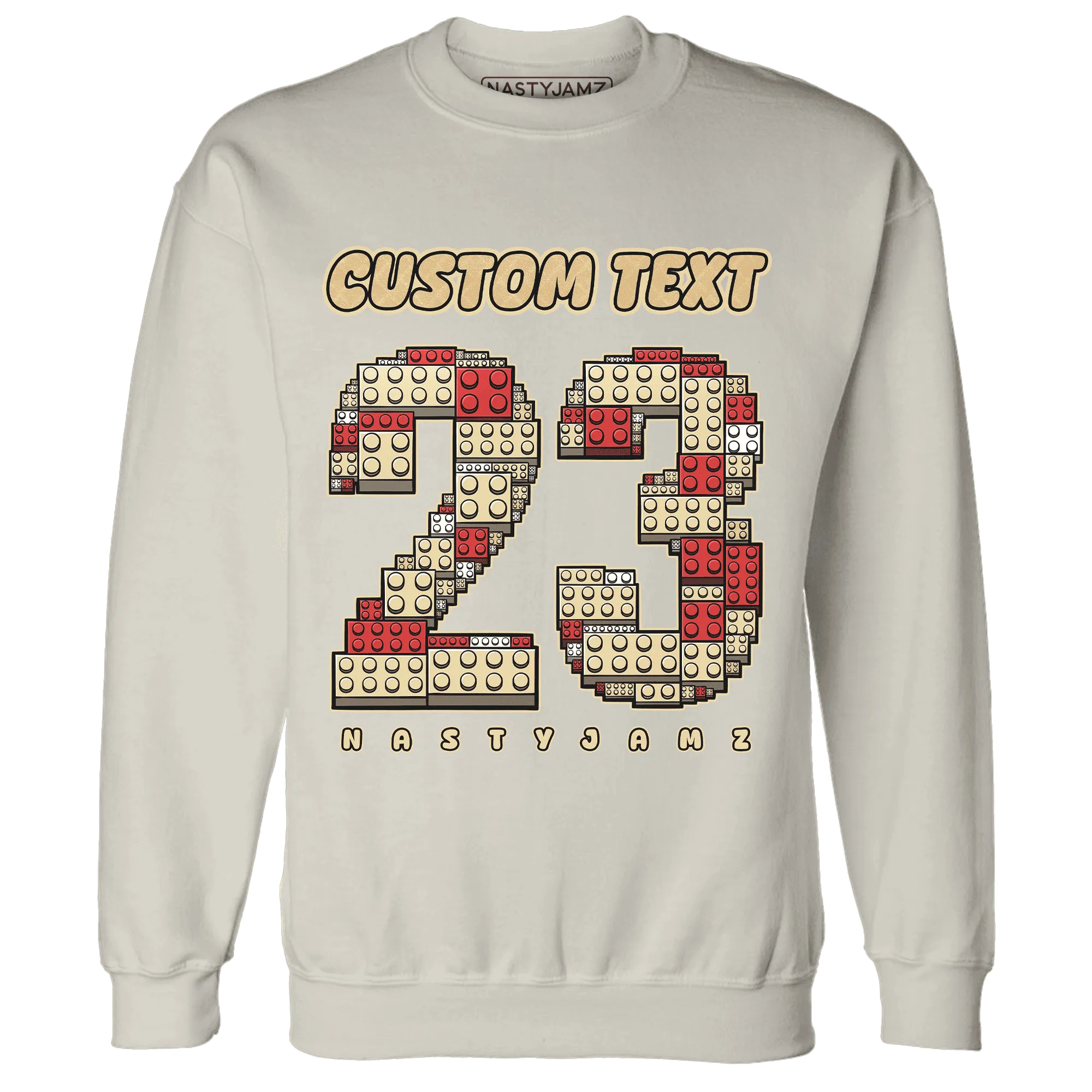 Dunk-Strawberry-Waffle-NastyJamz-Sweatshirt-Match-Number-23-Lego