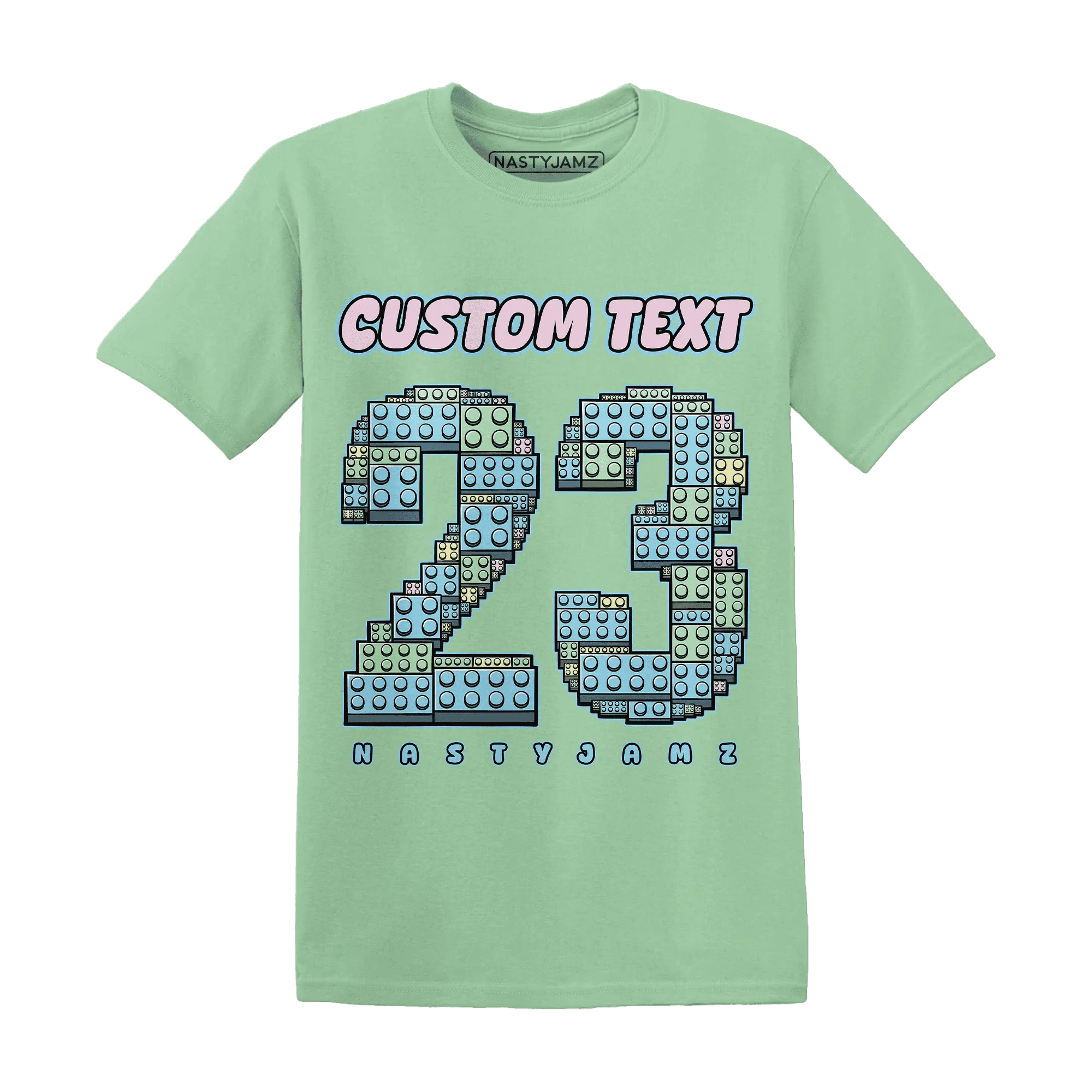Dunk-Verdy-Visty-NastyJamz-T-Shirt-Match-Number-23-Lego