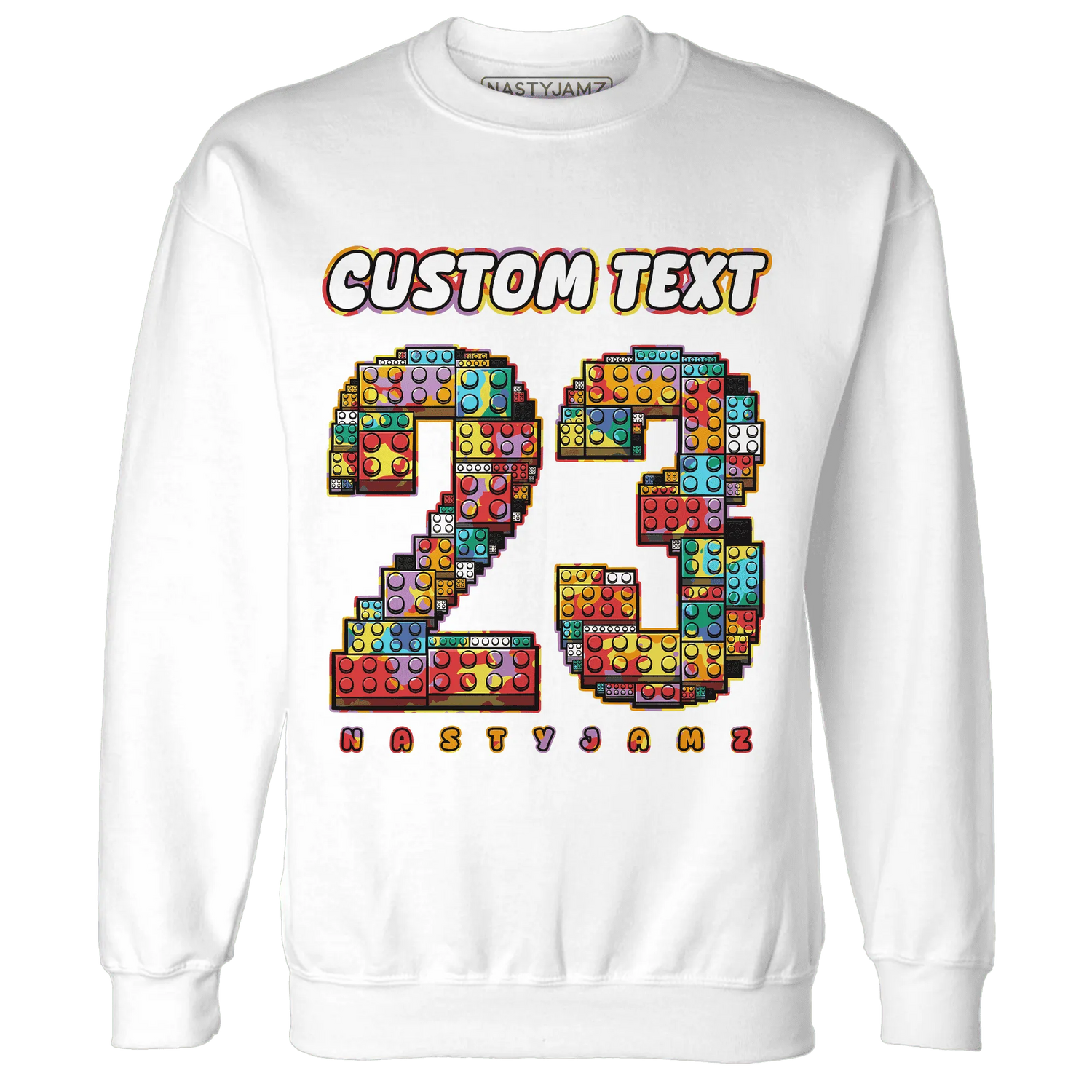 Mid-GS-Six-Championships-1s-Sweatshirt-Match-Number-23-Lego