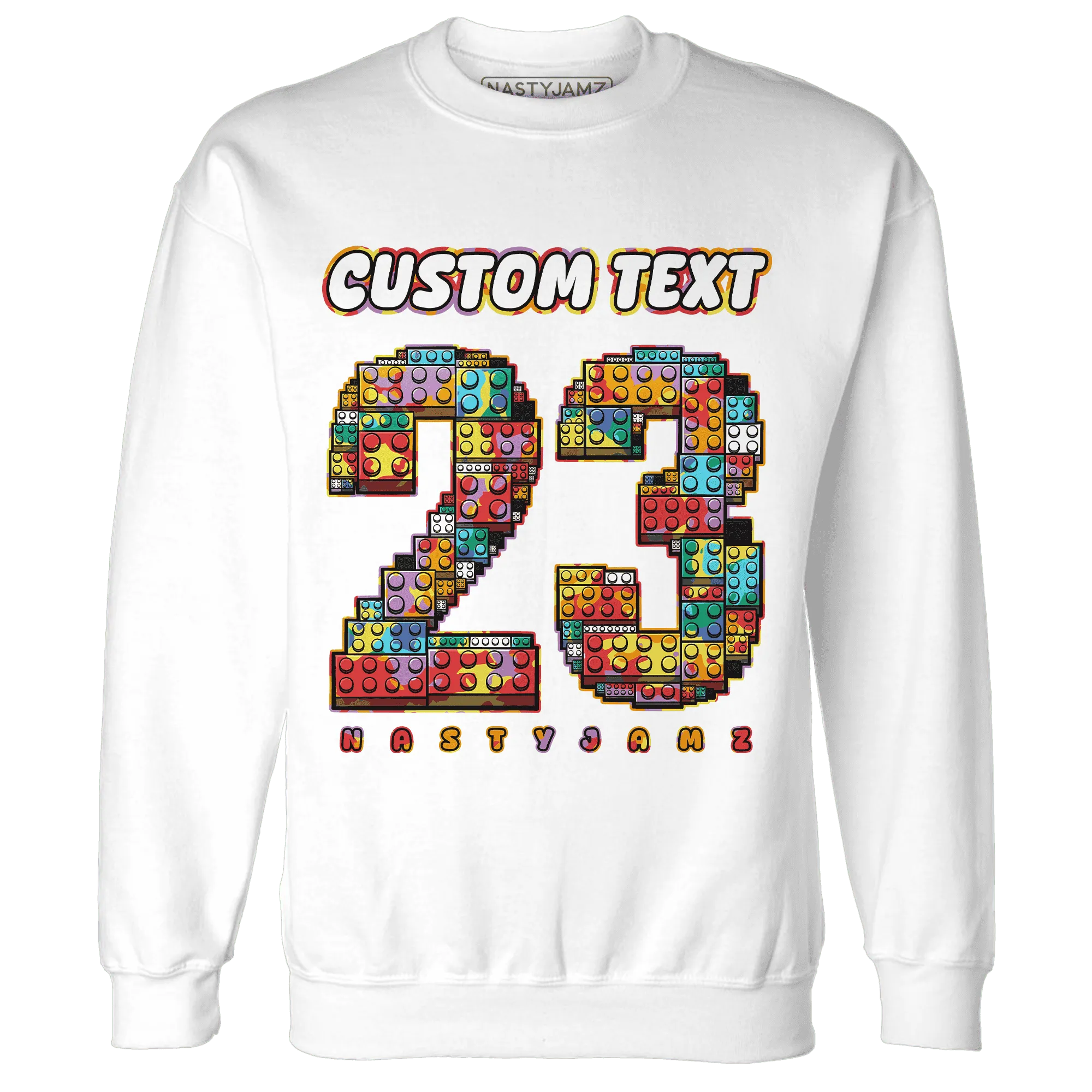 Mid-GS-Six-Championships-1s-Sweatshirt-Match-Number-23-Lego
