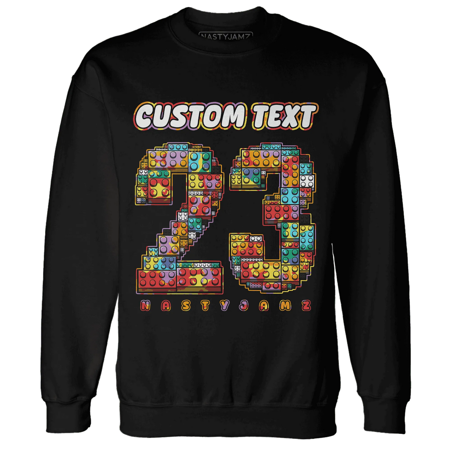 Mid-GS-Six-Championships-1s-Sweatshirt-Match-Number-23-Lego
