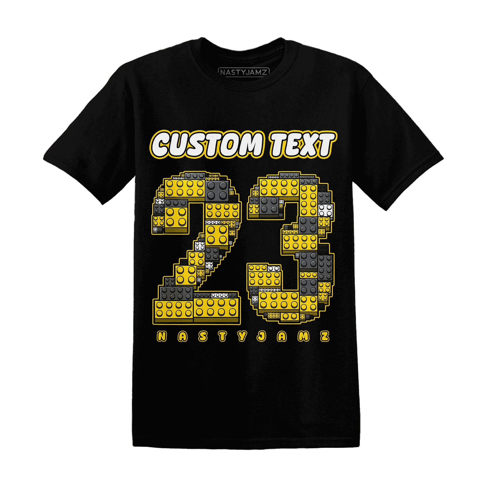 Thunder-4s-T-Shirt-Match-Number-23-Lego