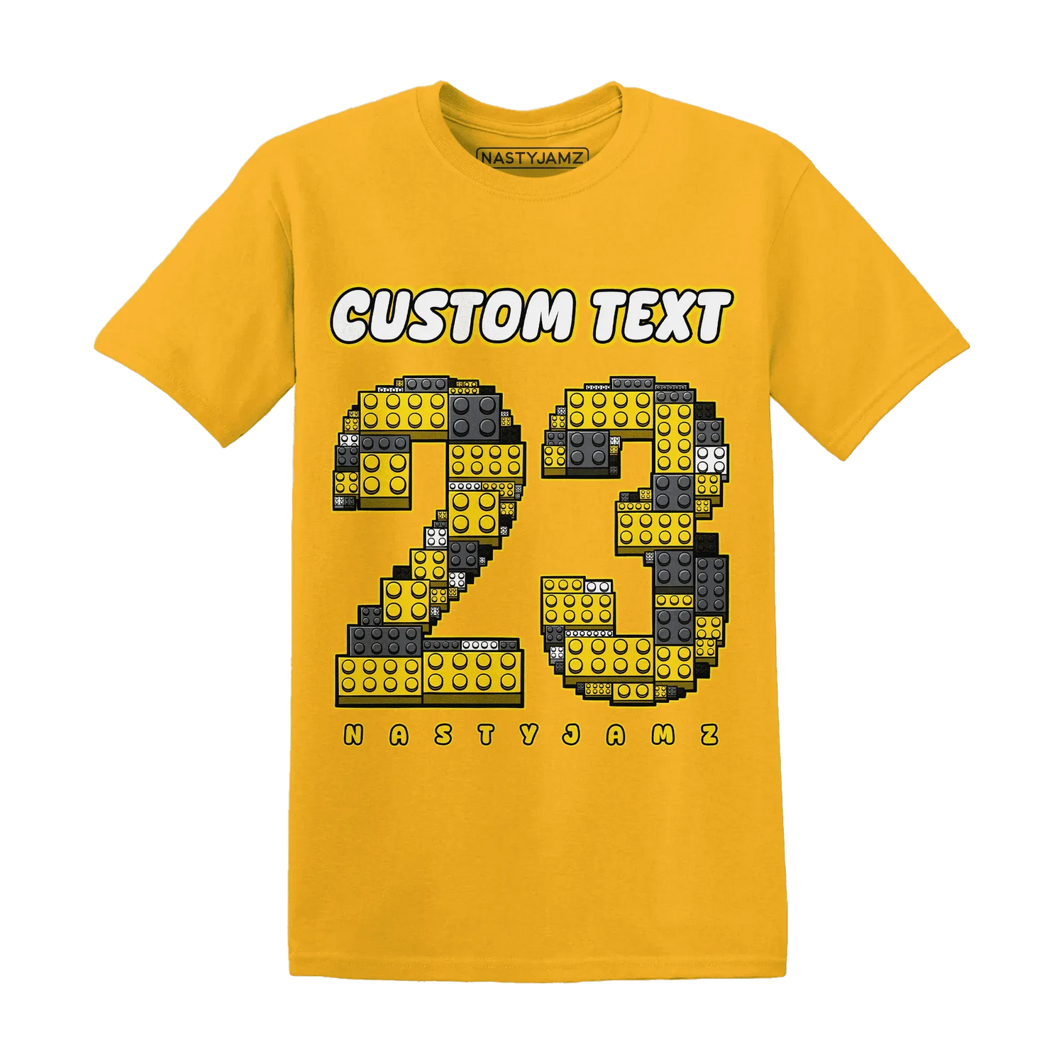 Thunder-4s-T-Shirt-Match-Number-23-Lego