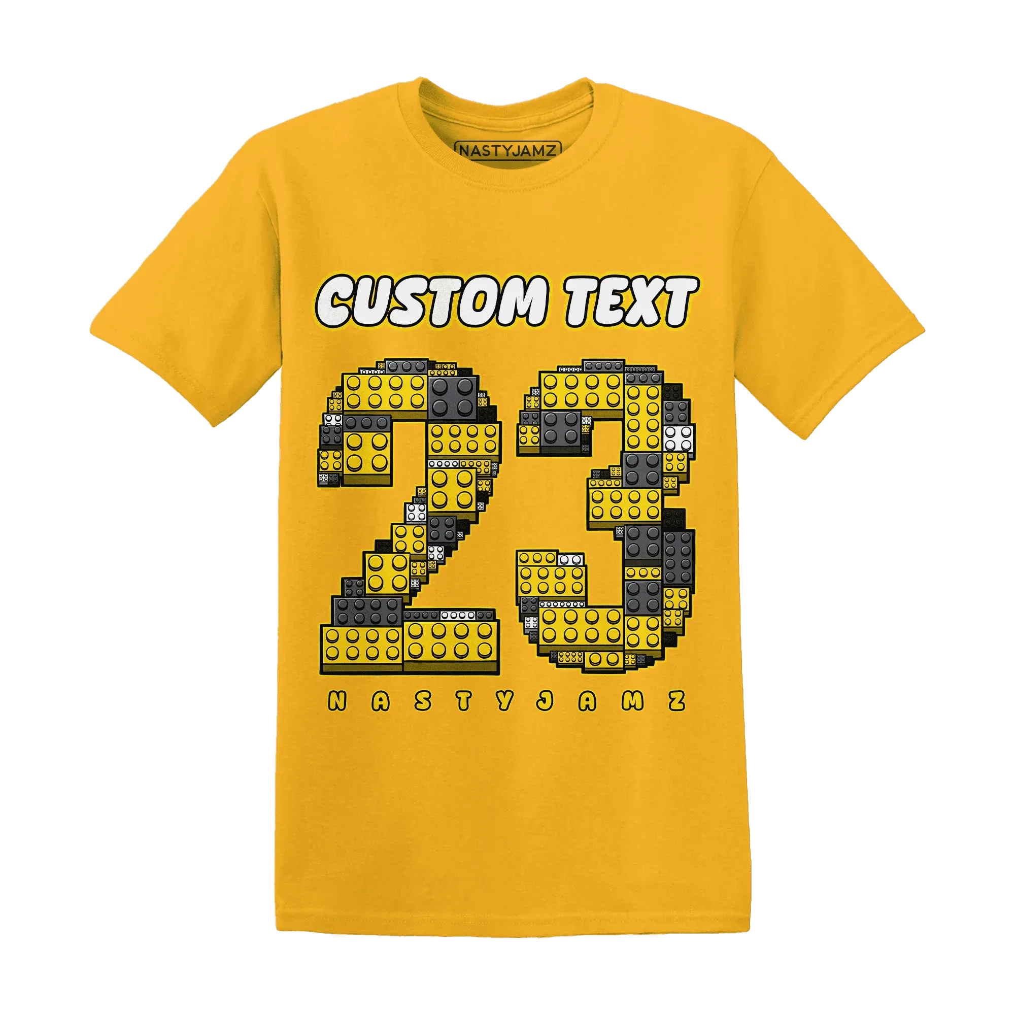 Thunder-4s-T-Shirt-Match-Number-23-Lego