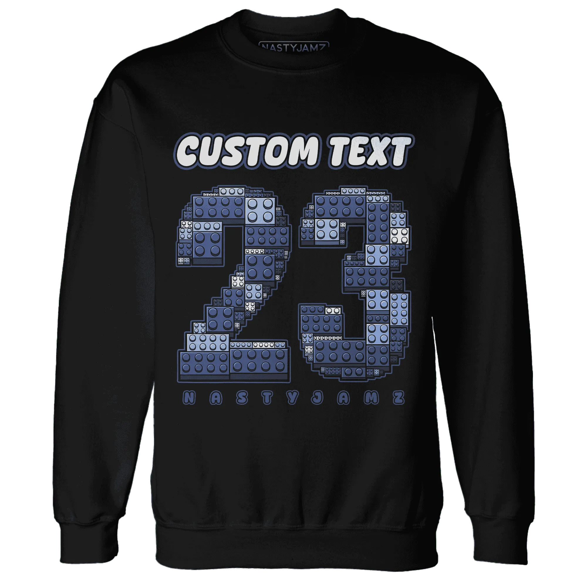 Midnight-Navy-5s-Sweatshirt-Match-Number-23-Lego