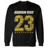 Yellow-Ochre-6s-Sweatshirt-Match-Number-23-Lego