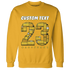 Yellow-Ochre-6s-Sweatshirt-Match-Number-23-Lego