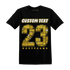 Yellow-Ochre-6s-T-Shirt-Match-Number-23-Lego
