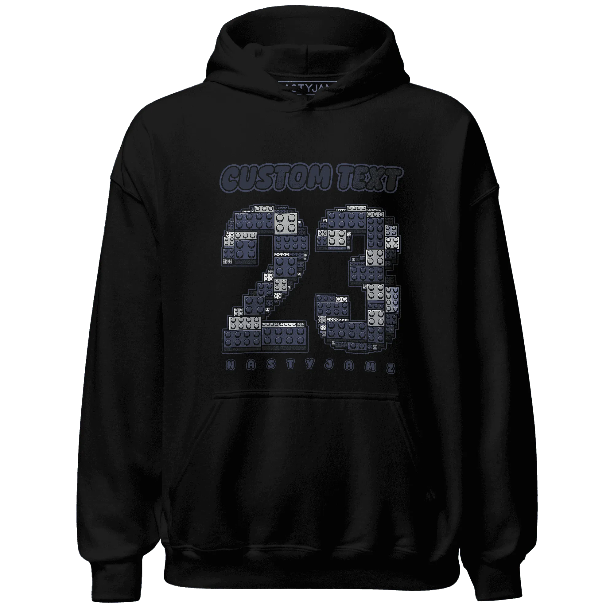 VaporMax-Plus-Midnight-Navy-White-Metallic-Silver-NastyJamz-Hoodie-Match-Number-23-Lego