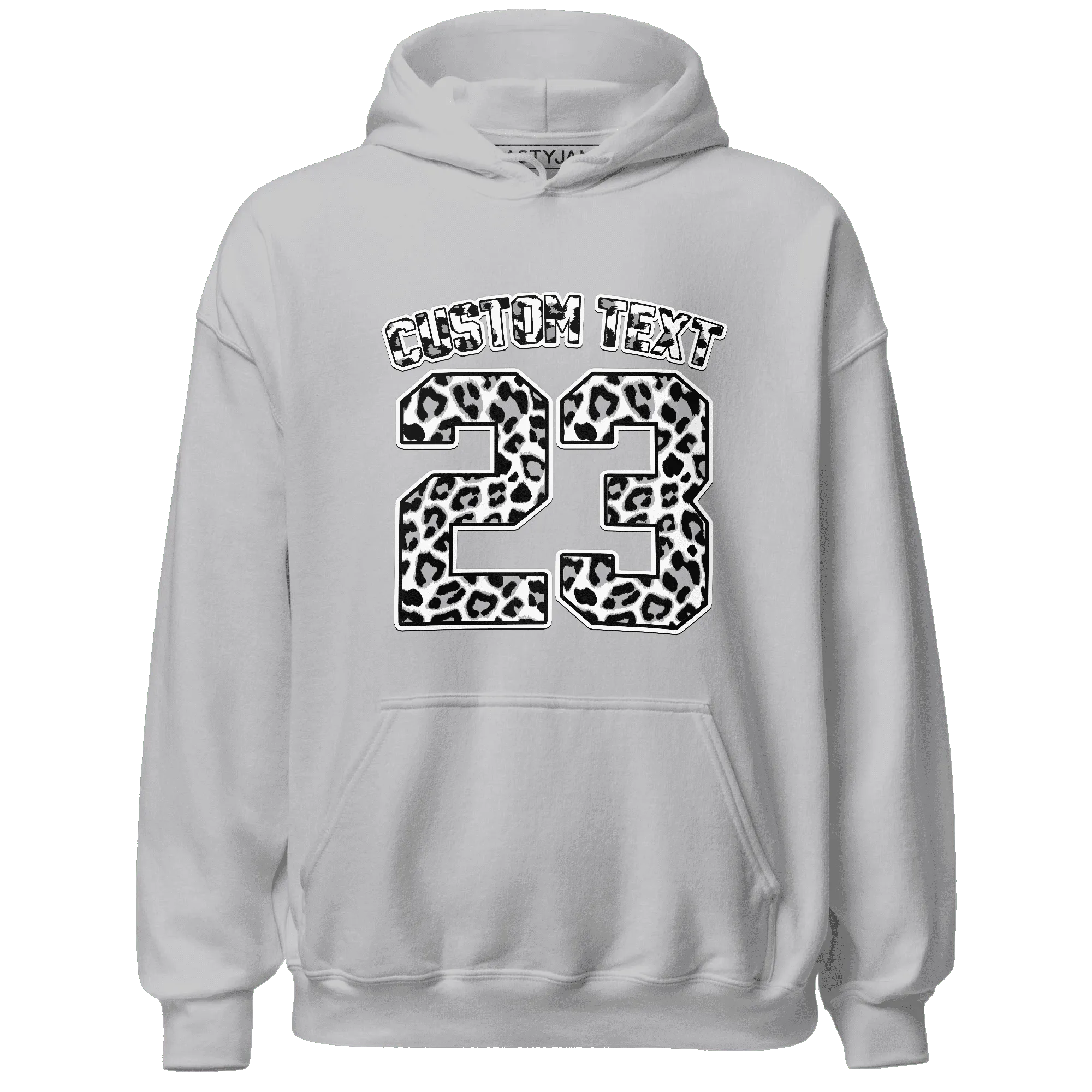 Wolf-Grey-1s-Hoodie-Match-Number-23-Leopard-Custom-Text