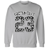 White-Thunder-4s-Sweatshirt-Match-Number-23-Leopard-Custom-Text