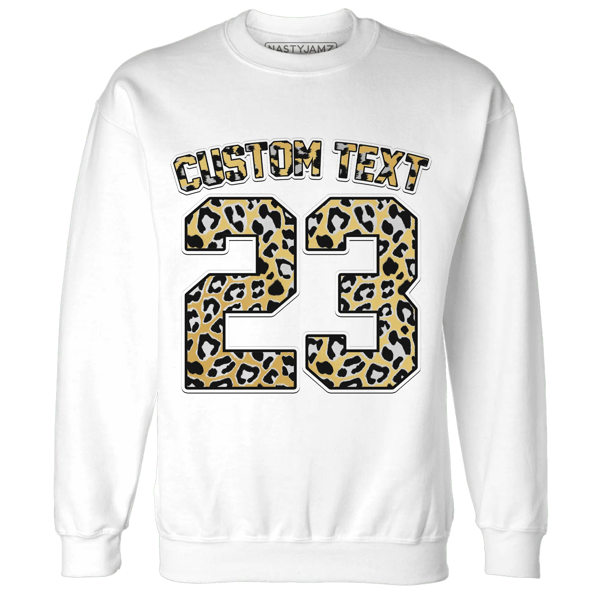 Paris-Olympicsss-6s-Sweatshirt-Match-Number-23-Leopard-Custom-Text