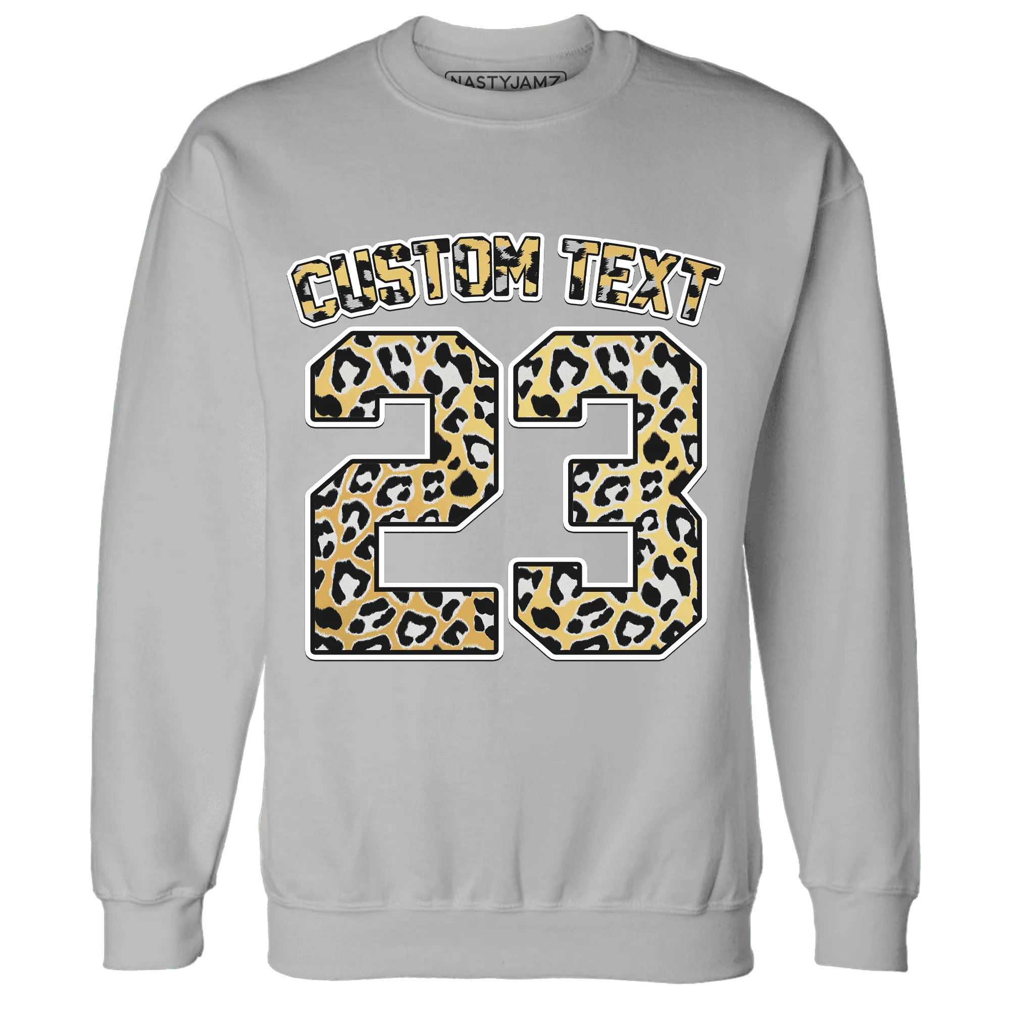 Paris-Olympicsss-6s-Sweatshirt-Match-Number-23-Leopard-Custom-Text
