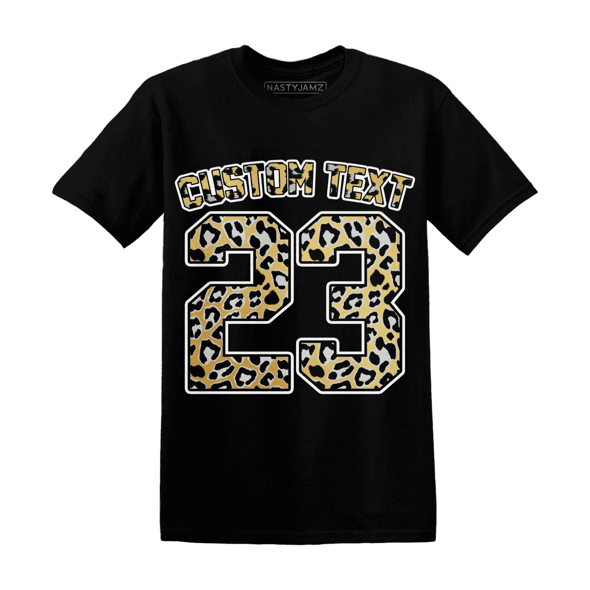 Paris-Olympicsss-6s-T-Shirt-Match-Number-23-Leopard-Custom-Text