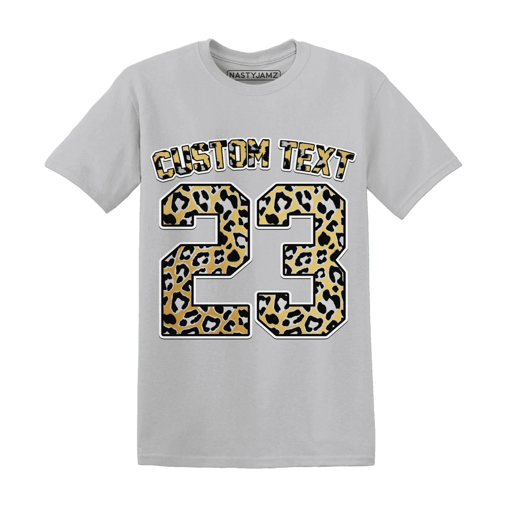 Paris-Olympicsss-6s-T-Shirt-Match-Number-23-Leopard-Custom-Text