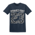 White-Navy-6s-T-Shirt-Match-Number-23-Leopard-Custom-Text