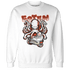 Georgia Peach 3s Sweatshirt Match Octopus Got Em - NastyJamz