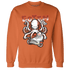 Georgia Peach 3s Sweatshirt Match Octopus Got Em - NastyJamz