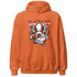 Georgia Peach 3s Hoodie Match Octopus Got Em - NastyJamz