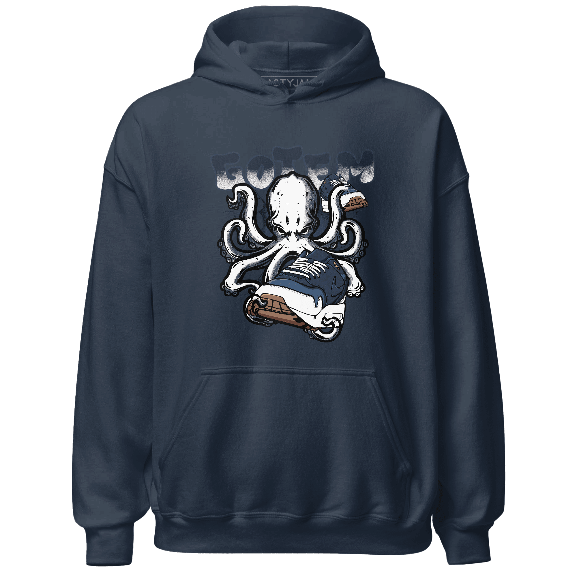 AM 1 86 Jackie Robinson Hoodie Match Octopus Got Em - NastyJamz