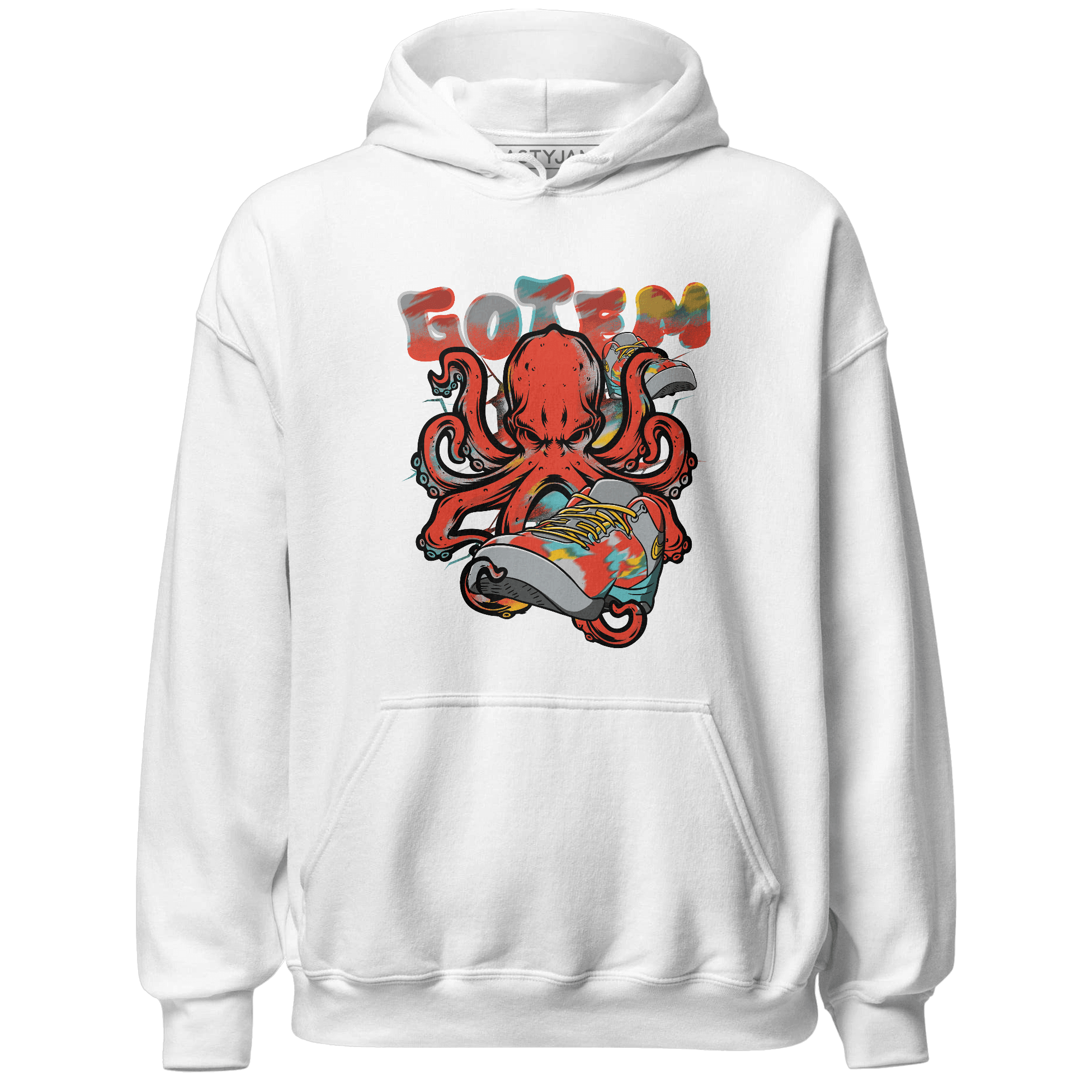 KB 8 Protro Venice Beach Hoodie Match Octopus Got Em - NastyJamz