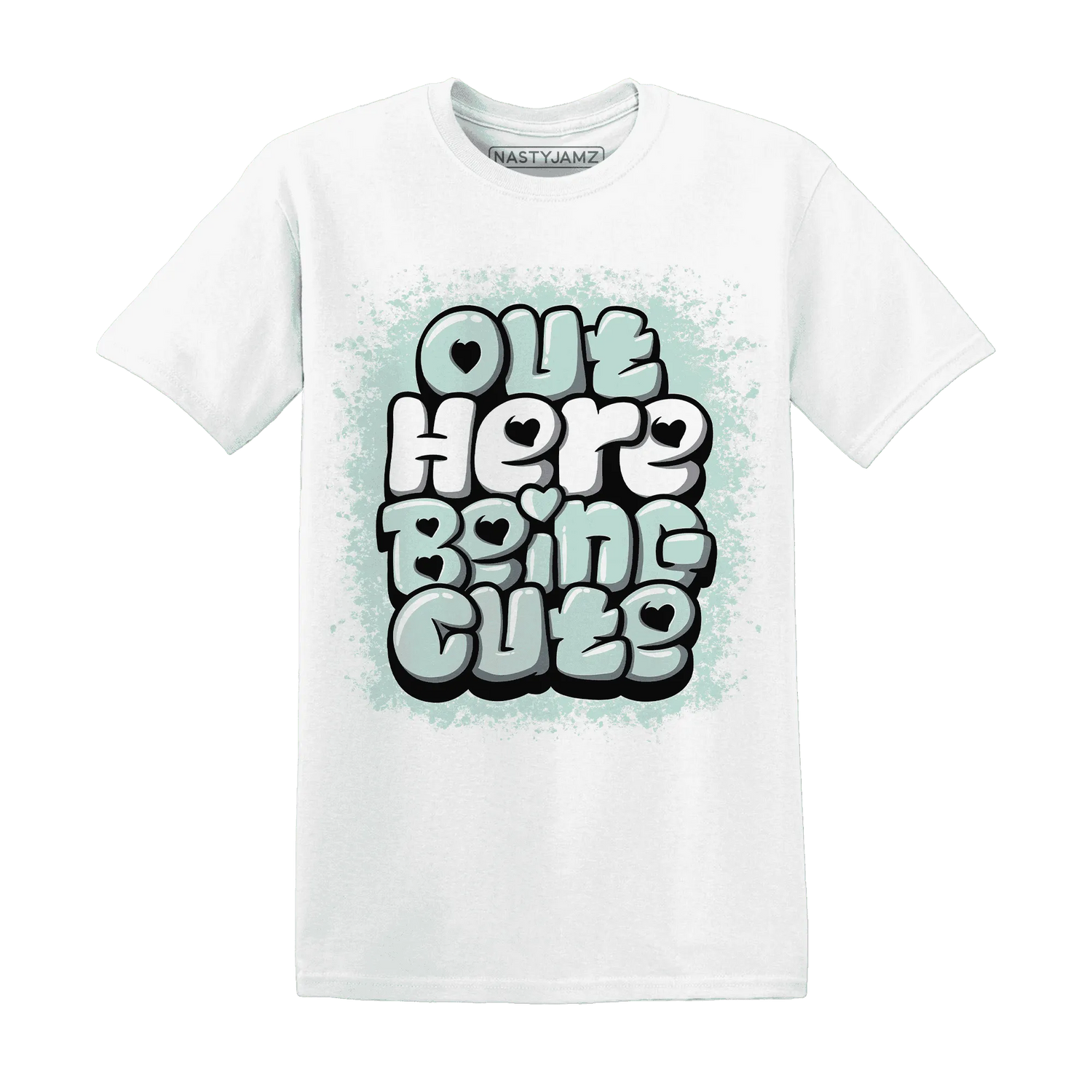 AF-1-Low-Jade-Ice-White-NastyJamz-T-Shirt-Match-Out-Here-Being-Cute
