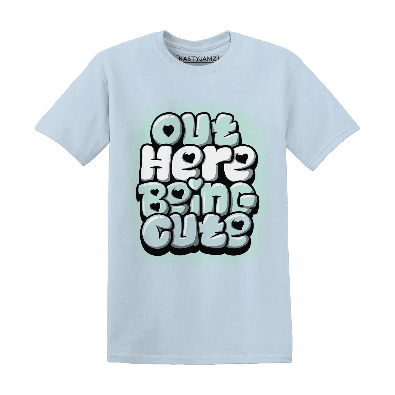 AF-1-Low-Jade-Ice-White-NastyJamz-T-Shirt-Match-Out-Here-Being-Cute