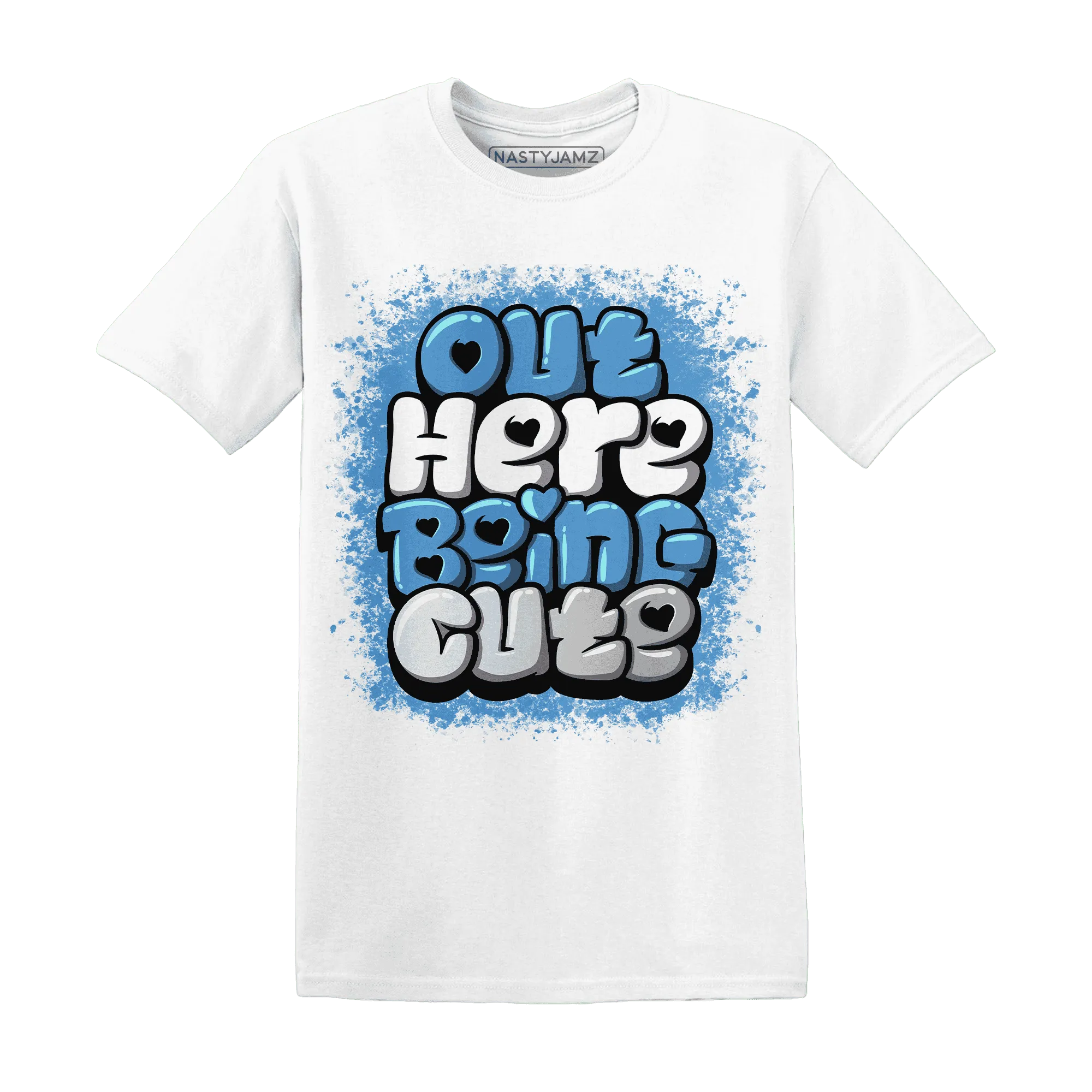 Carolina-Blue-Univercitii-17s-NastyJamz-T-Shirt-Match-Out-Here-Being-Cute