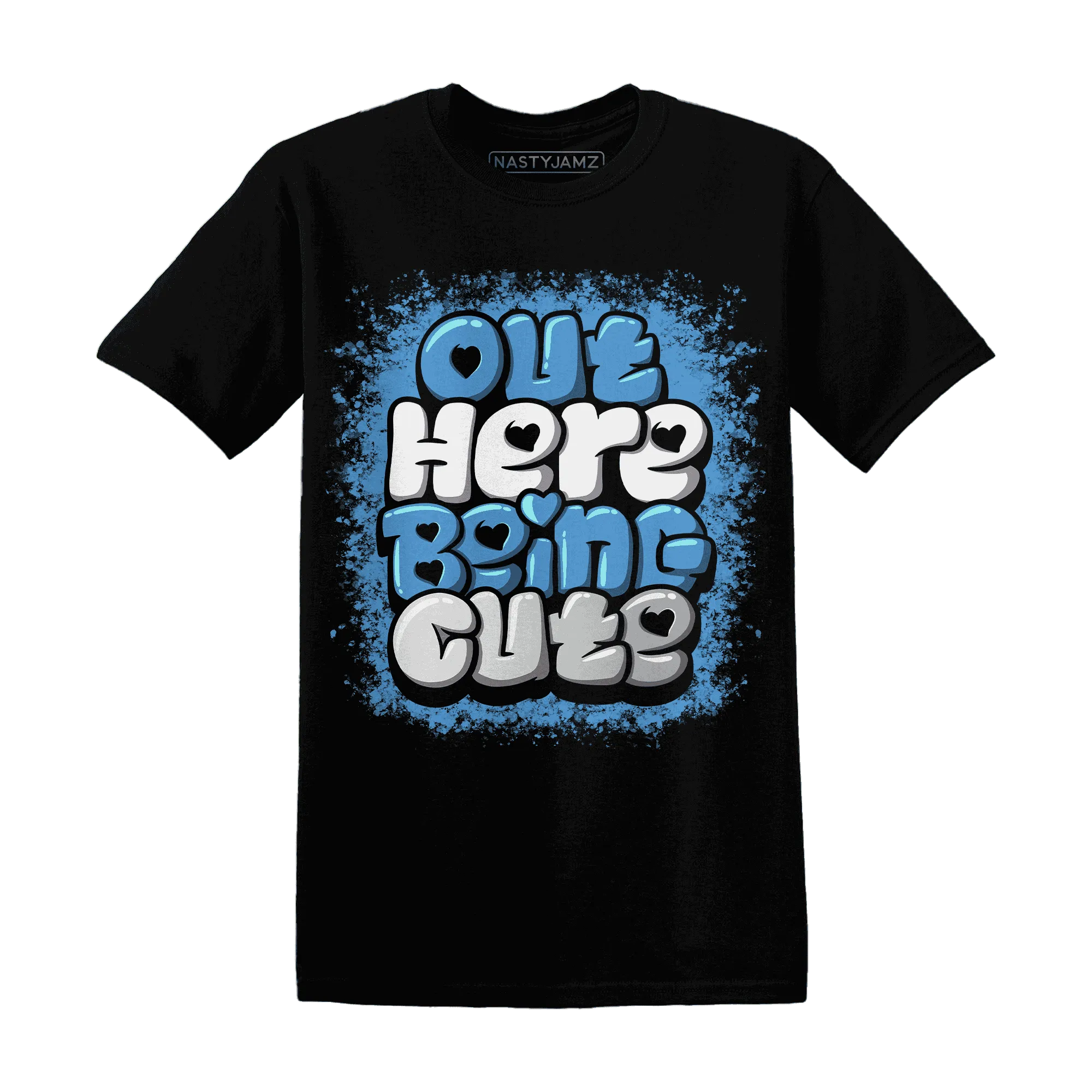 Carolina-Blue-Univercitii-17s-NastyJamz-T-Shirt-Match-Out-Here-Being-Cute