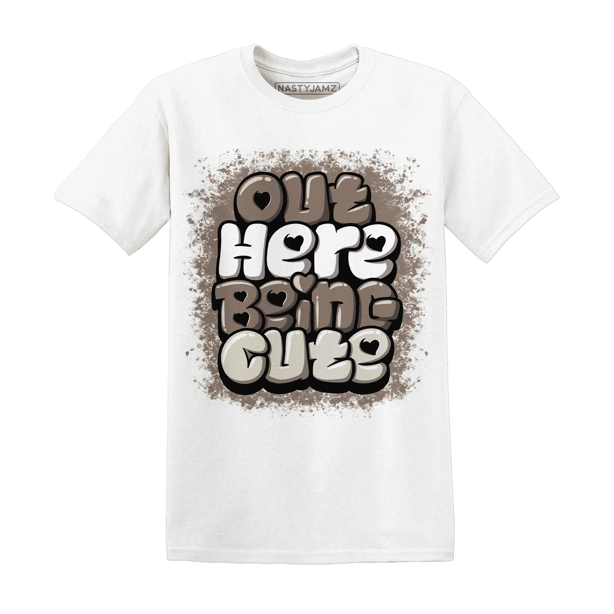 Low-Mocha-1s-NastyJamz-T-Shirt-Match-Out-Here-Being-Cute