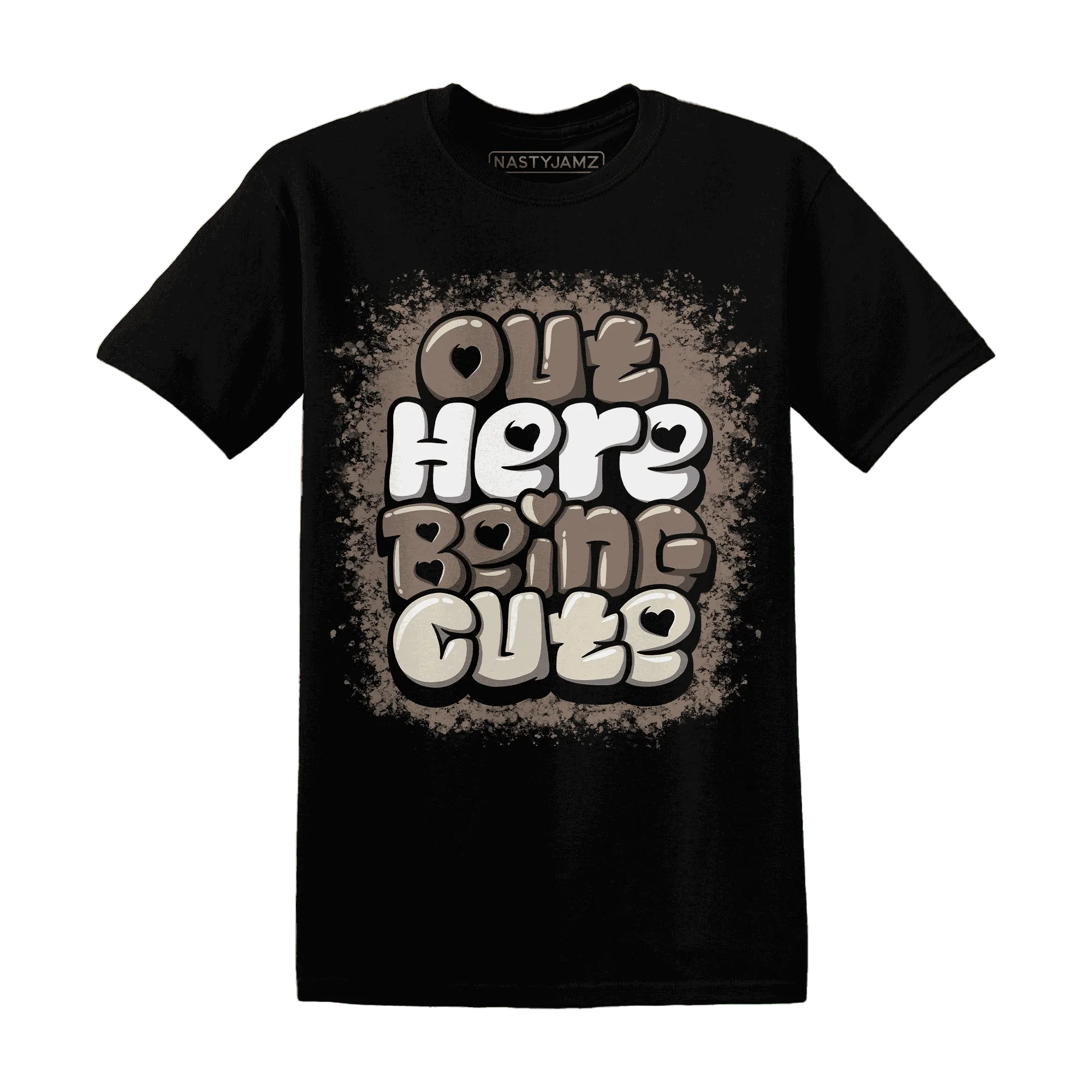 Low-Mocha-1s-NastyJamz-T-Shirt-Match-Out-Here-Being-Cute