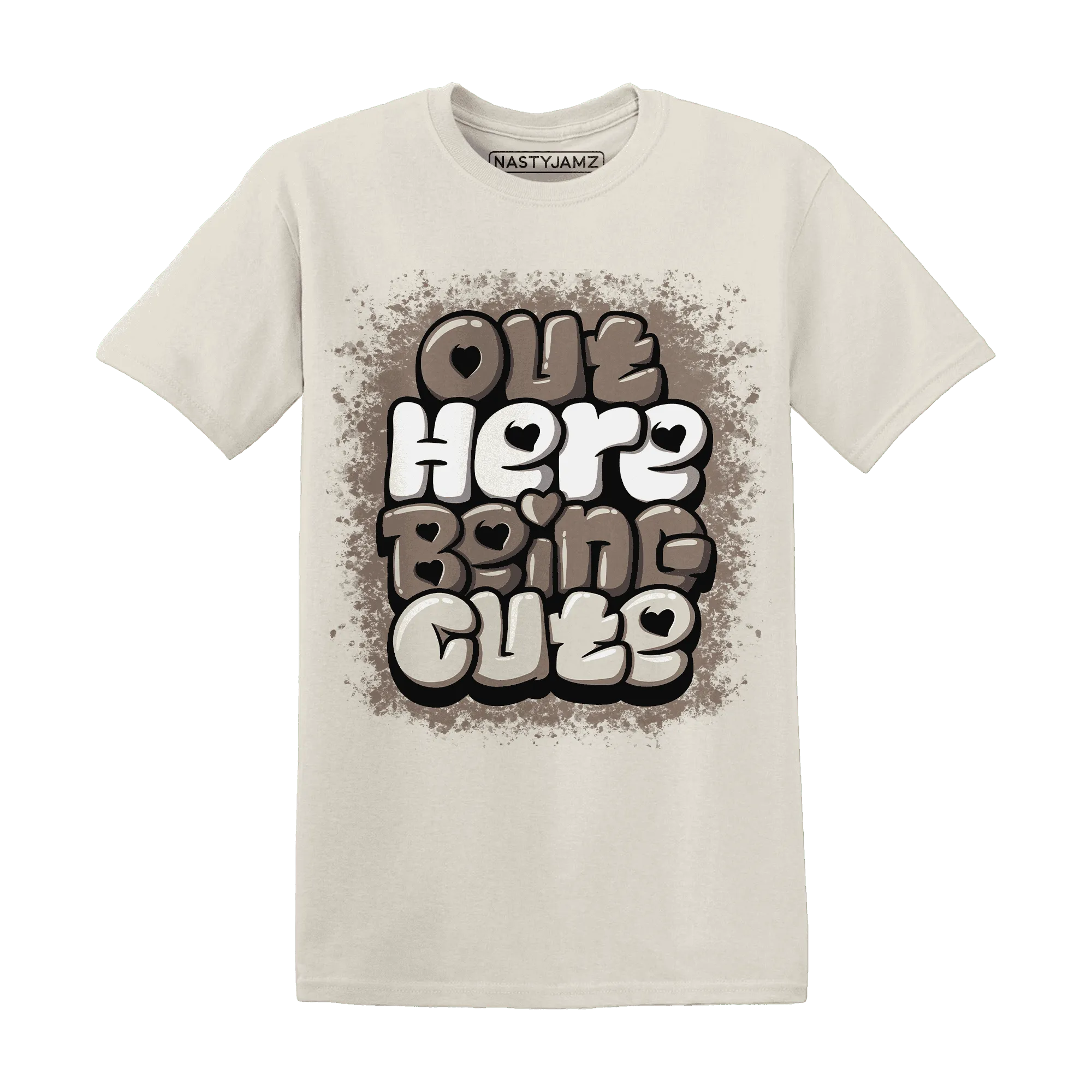 Low-Mocha-1s-NastyJamz-T-Shirt-Match-Out-Here-Being-Cute