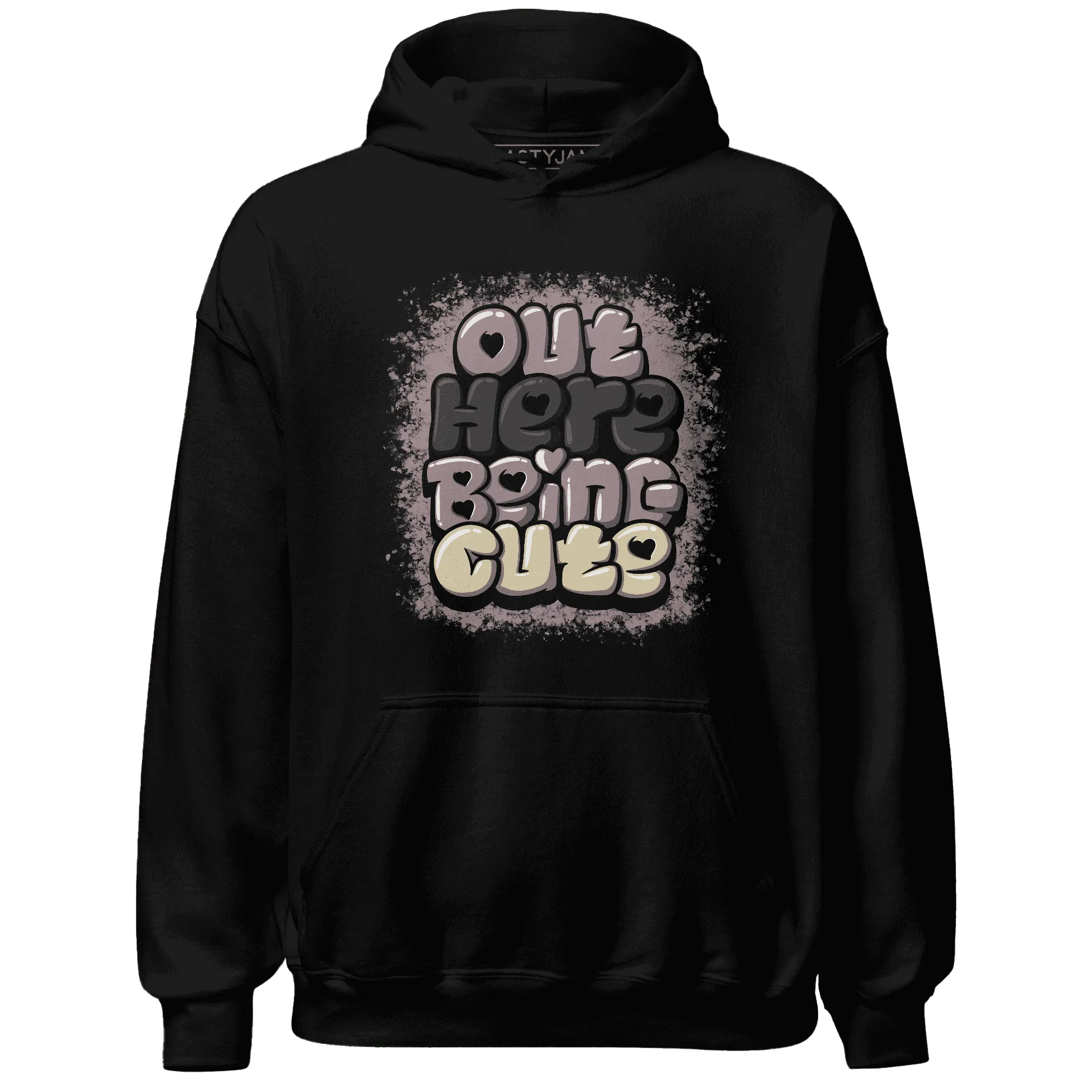 Black-Violet-Ore-3s-NastyJamz-Hoodie-Match-Out-Here-Being-Cute