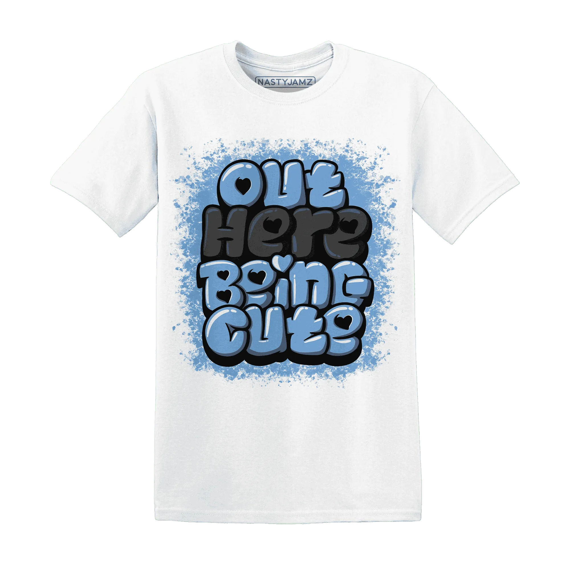 AM-Plus-Black-Univercitii-Blue-NastyJamz-T-Shirt-Match-Out-Here-Being-Cute