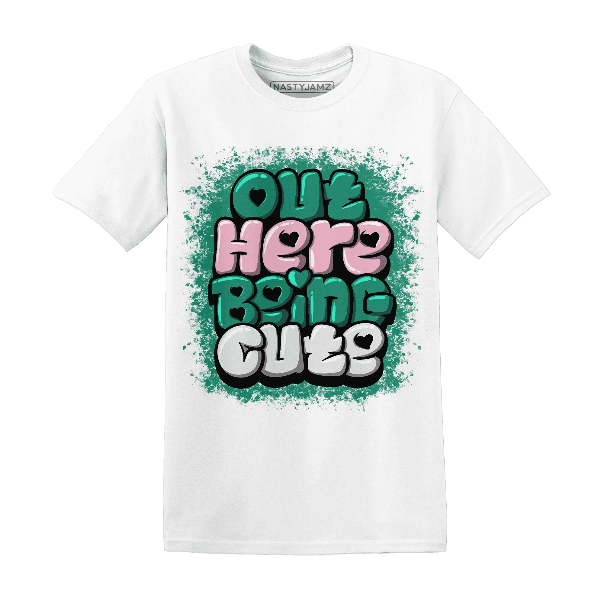 Dunk-Pink-Malachite-Medium-Soft-Low-Sail-NastyJamz-T-Shirt-Match-Out-Here-Being-Cute