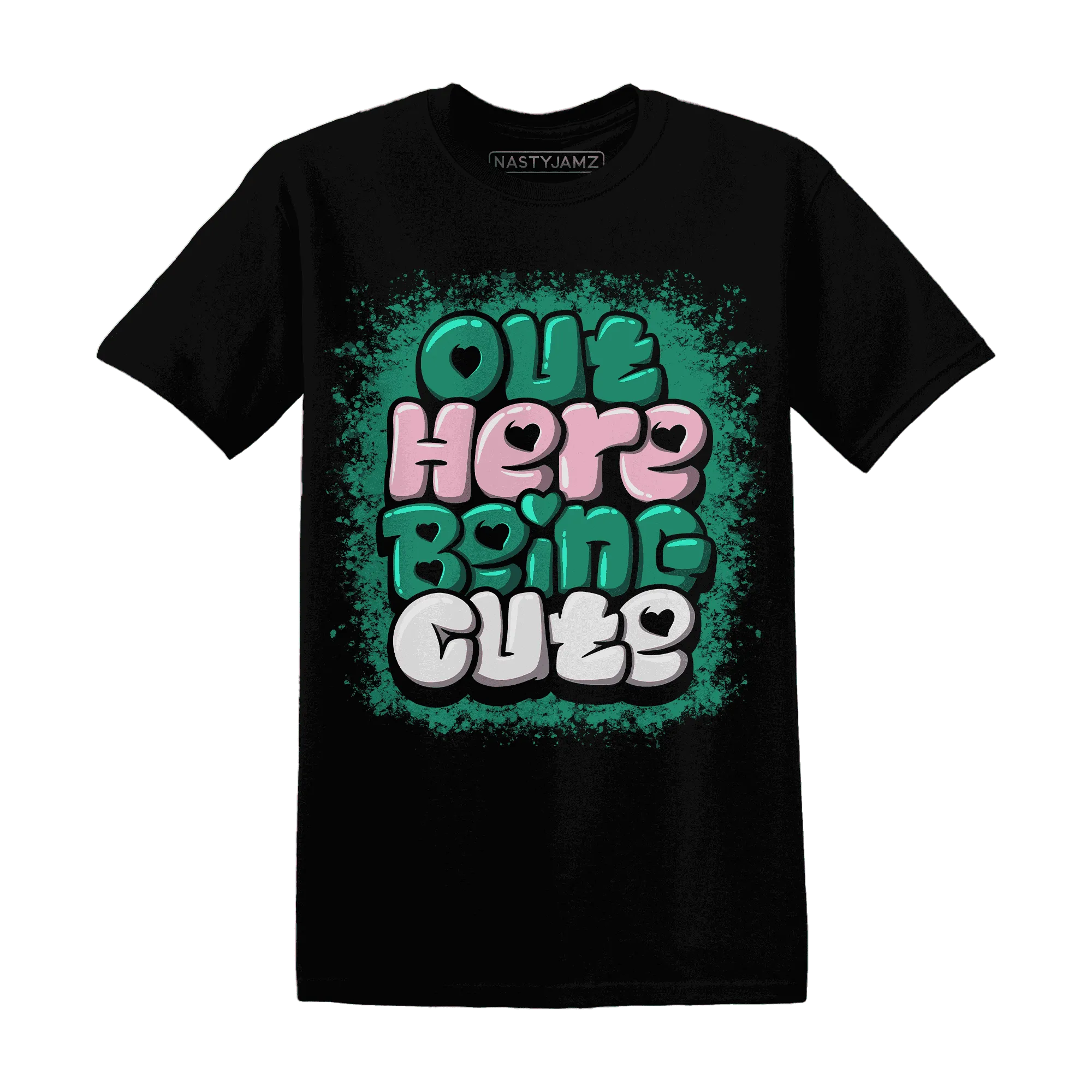 Dunk-Pink-Malachite-Medium-Soft-Low-Sail-NastyJamz-T-Shirt-Match-Out-Here-Being-Cute