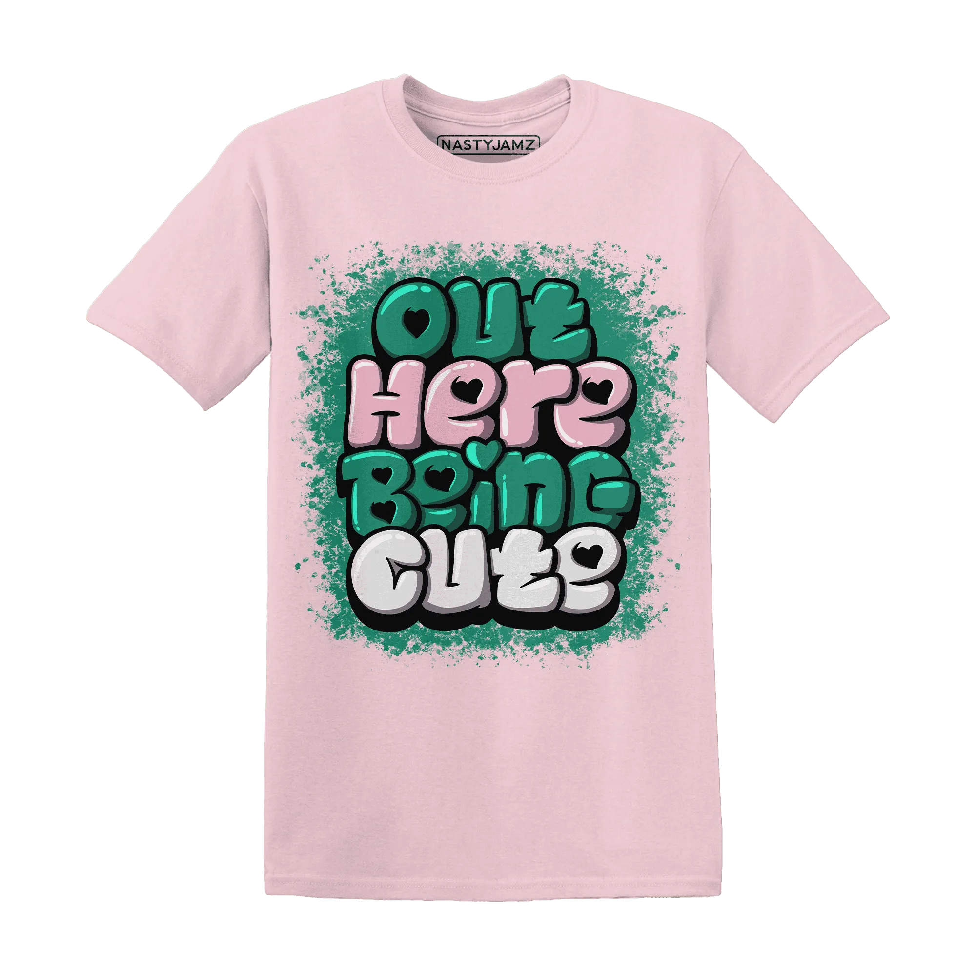 Dunk-Pink-Malachite-Medium-Soft-Low-Sail-NastyJamz-T-Shirt-Match-Out-Here-Being-Cute