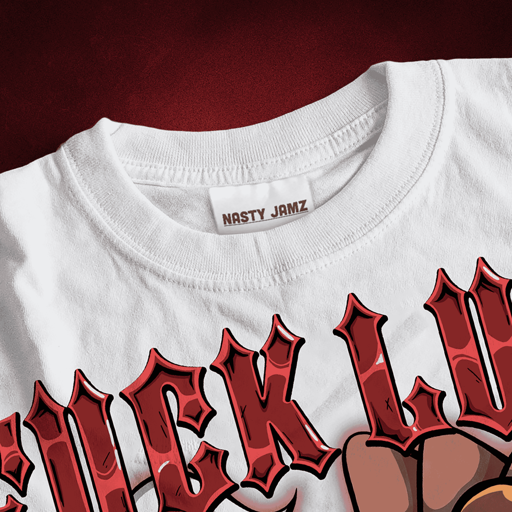 Dune Red 13s T Shirt Match F Luck BER - NastyJamz