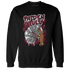 High White Team Red 1s Sweatshirt Match Paid In Full - NastyJamz
