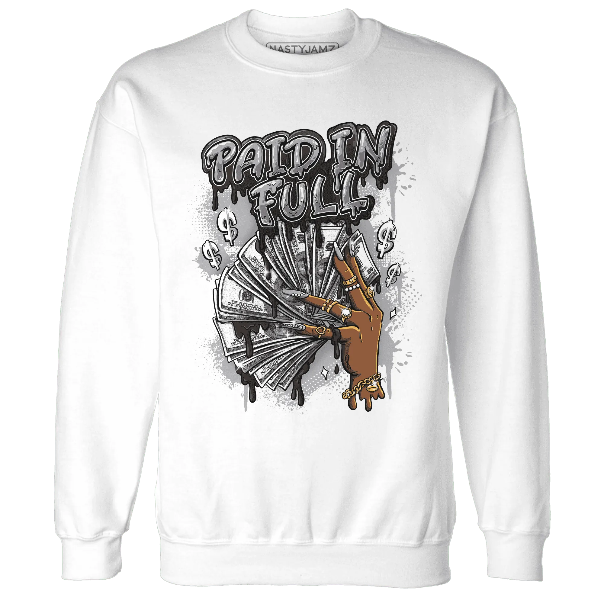 Wolf-Grey-1s-Sweatshirt-Match-Paid-In-Full