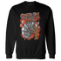 Georgia Peach 3s Sweatshirt Match Paid In Full - NastyJamz