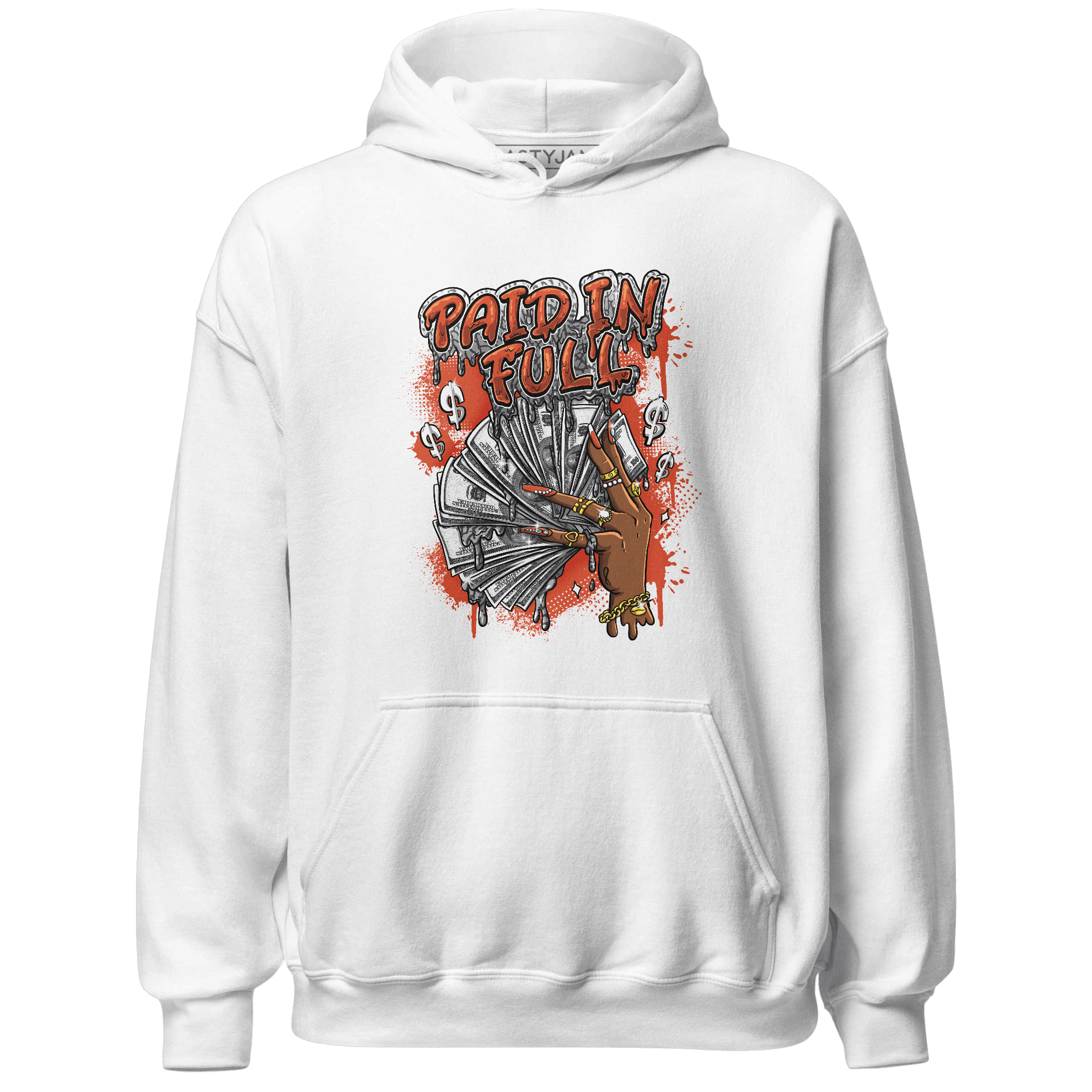 Georgia Peach 3s Hoodie Match Paid In Full - NastyJamz