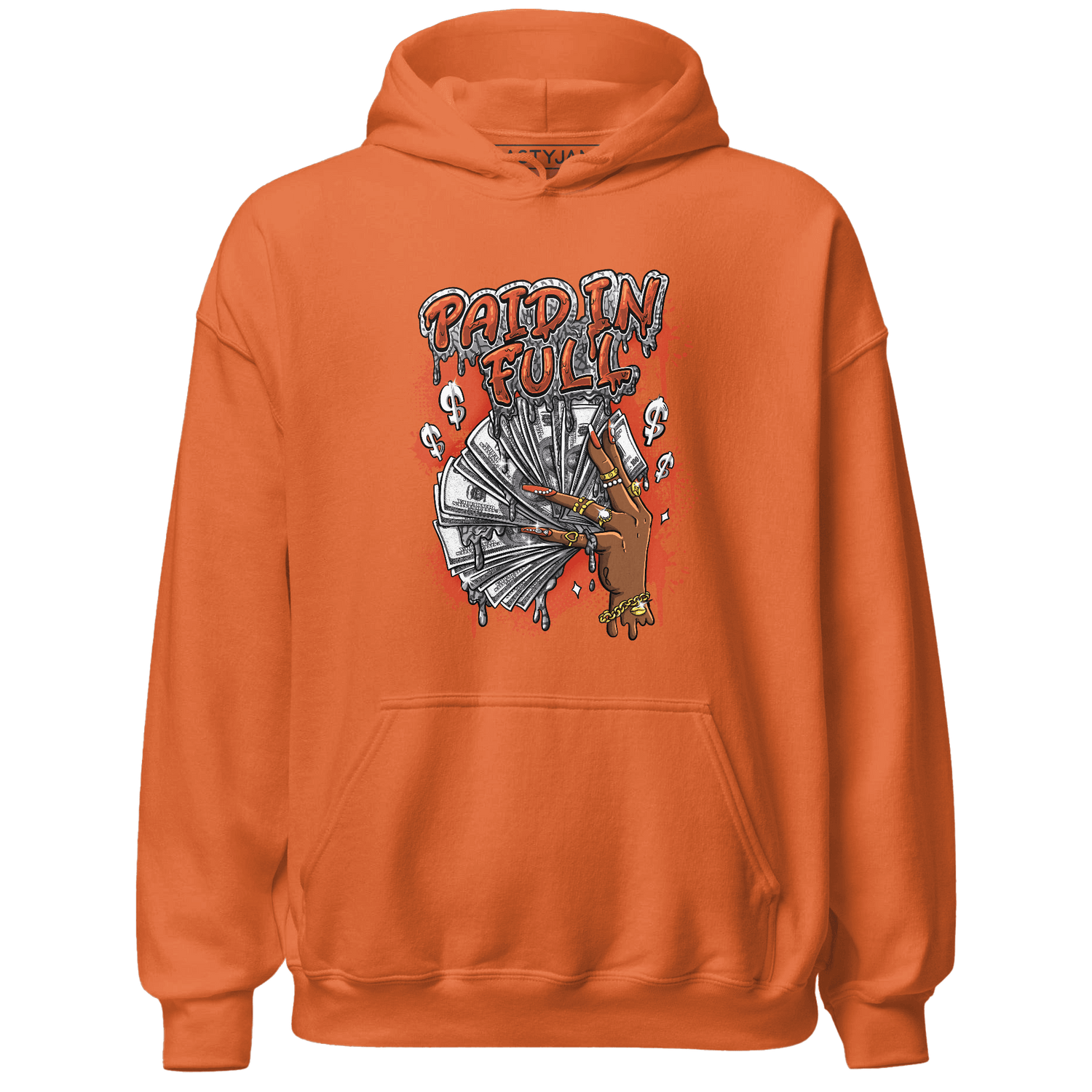 Georgia Peach 3s Hoodie Match Paid In Full - NastyJamz
