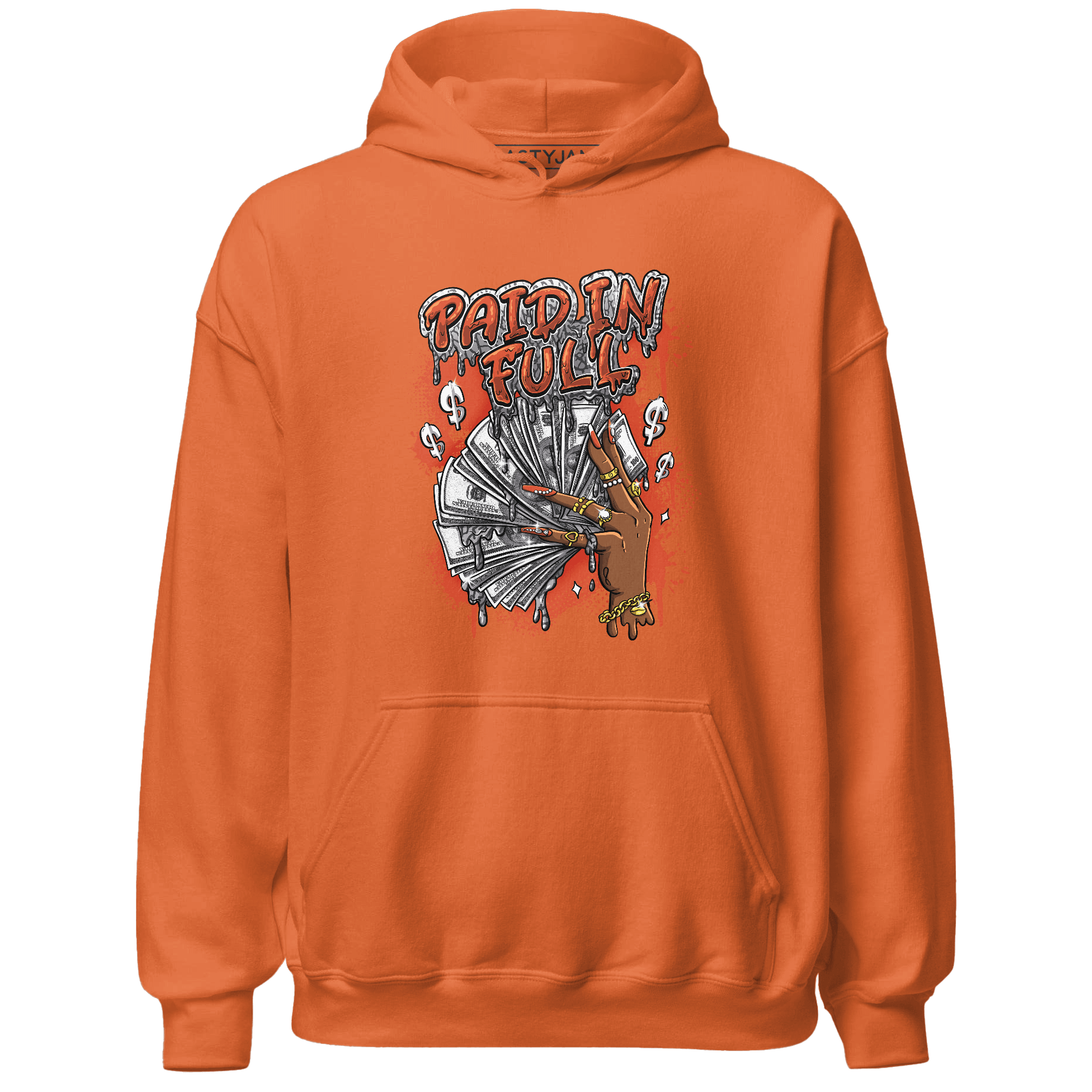 Georgia Peach 3s Hoodie Match Paid In Full - NastyJamz