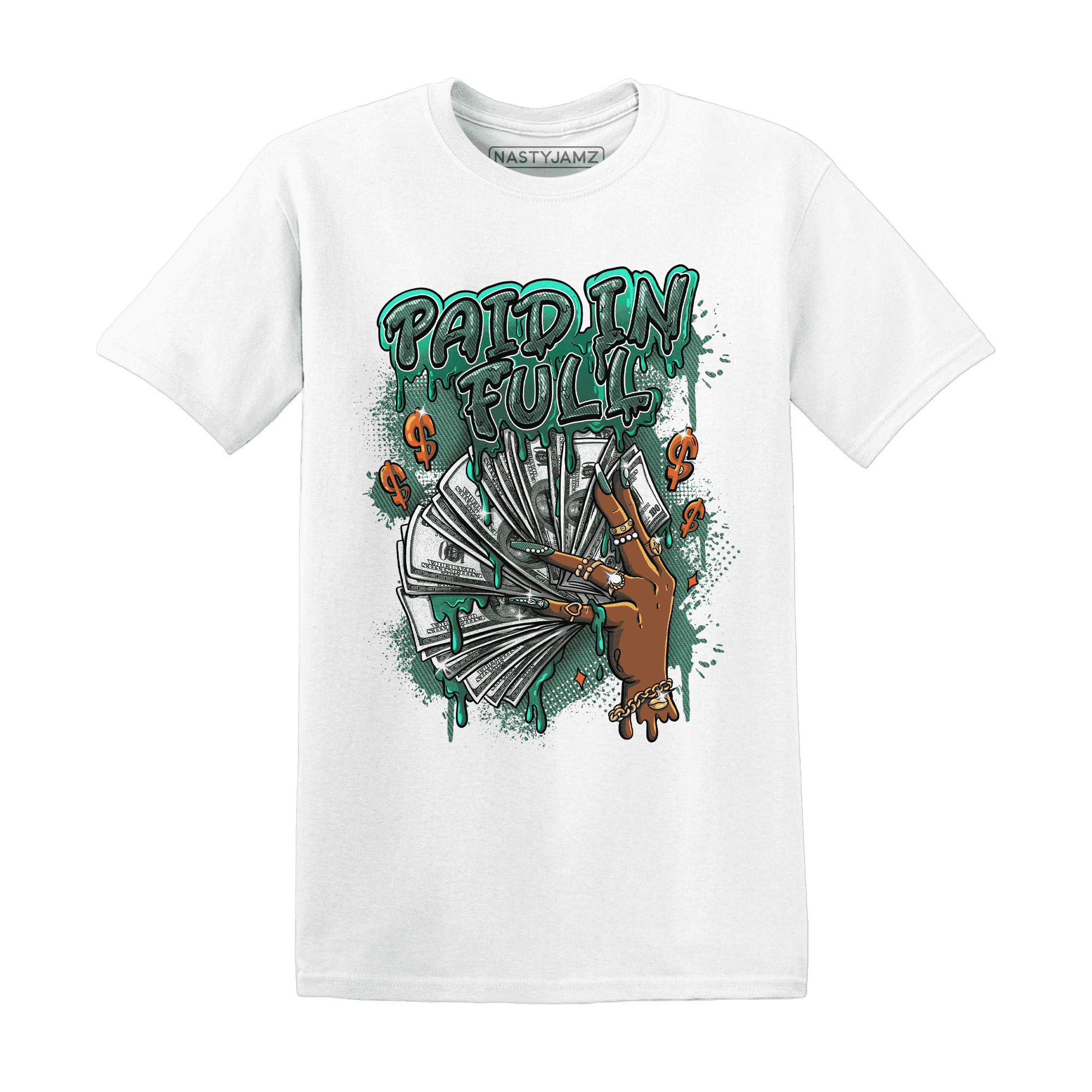 Nina CN Abney 3s T Shirt Match Paid In Full - NastyJamz