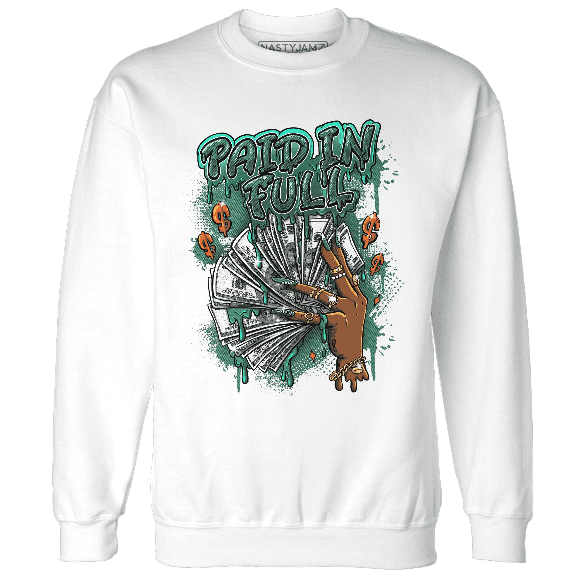 Nina CN Abney 3s Sweatshirt Match Paid In Full - NastyJamz