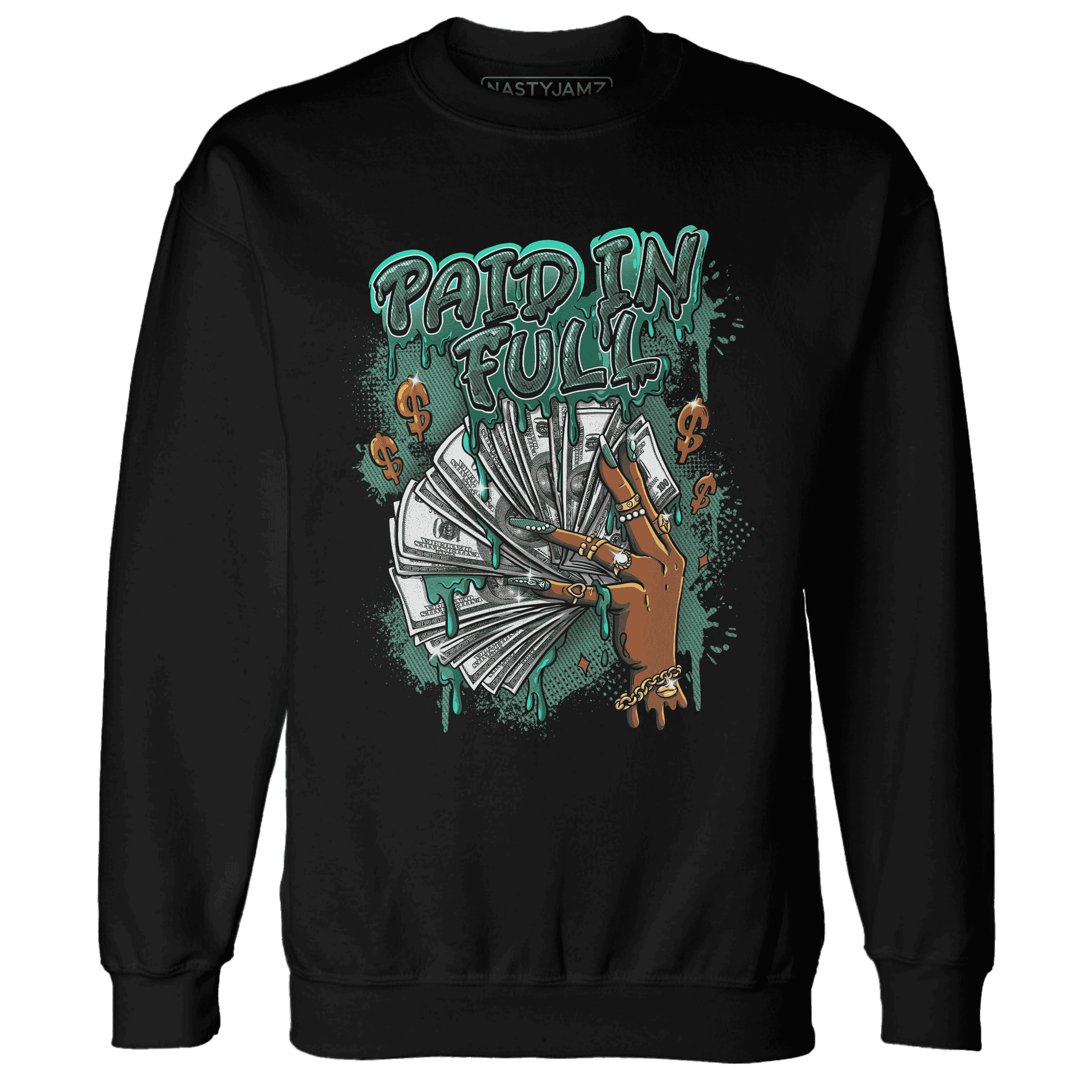 Nina CN Abney 3s Sweatshirt Match Paid In Full - NastyJamz