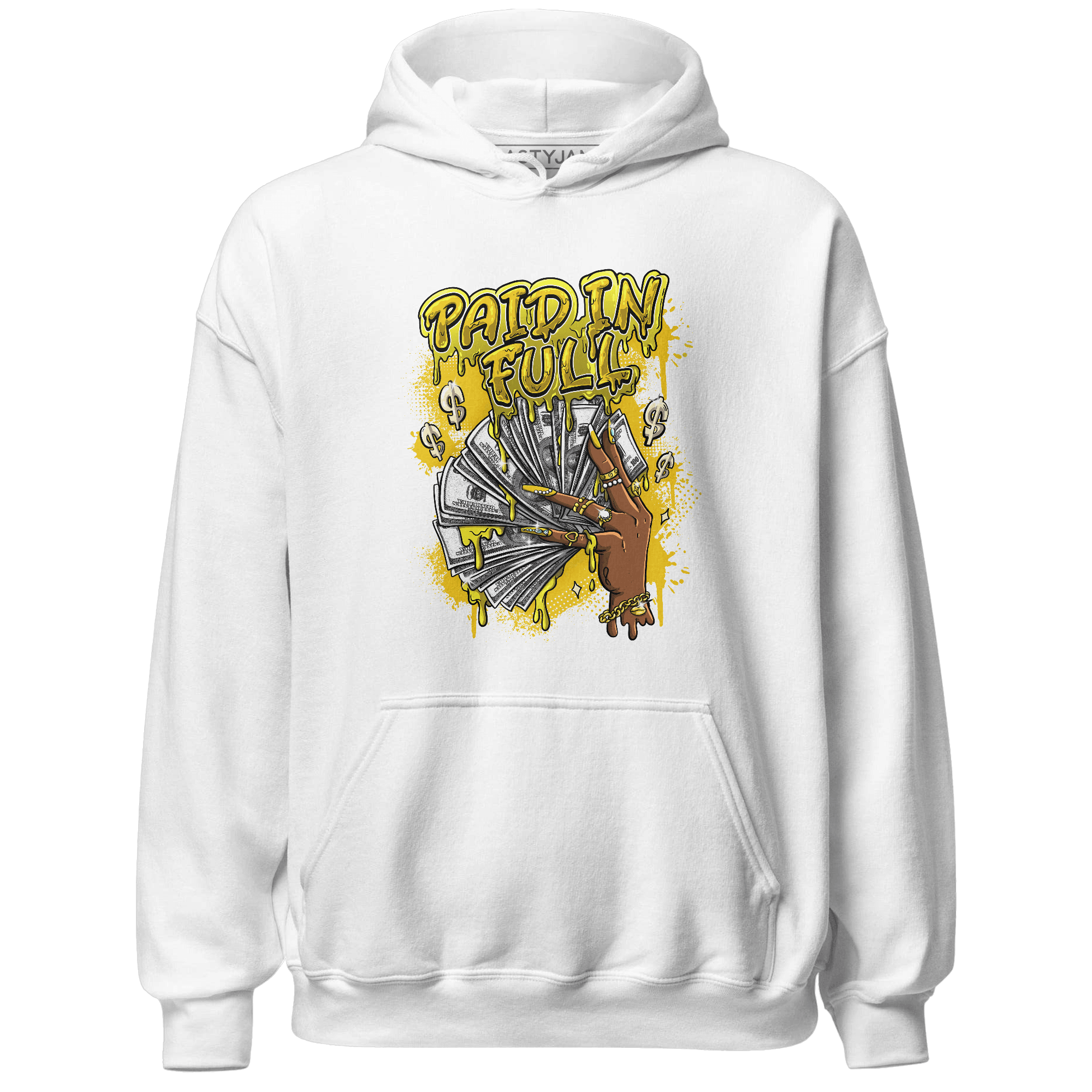 Vivid Sulfur 4s Hoodie Match Paid In Full - NastyJamz