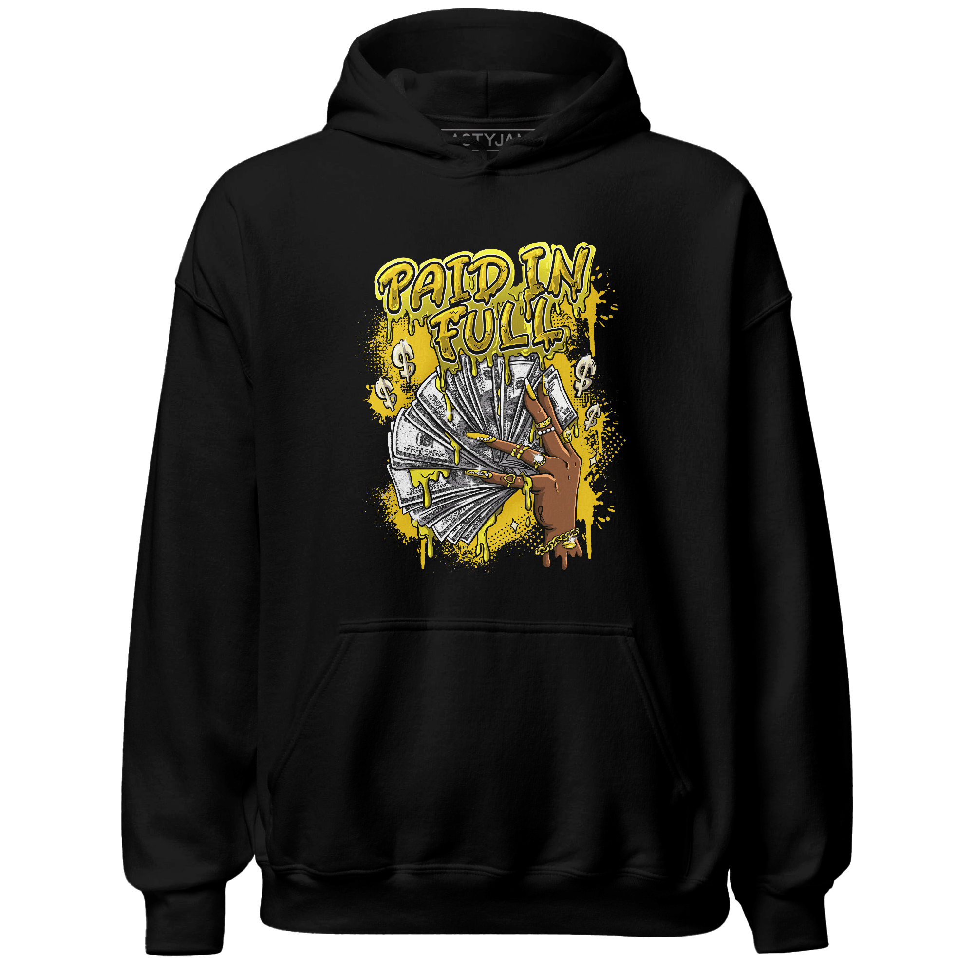 Vivid Sulfur 4s Hoodie Match Paid In Full - NastyJamz